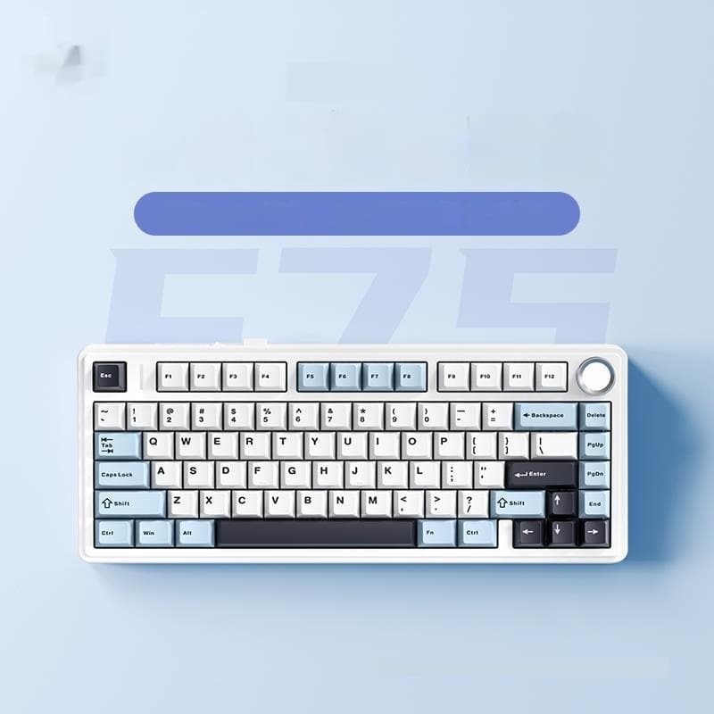 Teclado Mecánico Inalámbrico Full-Size — Hot-Swap, Bluetooth/2.4G/USB-C